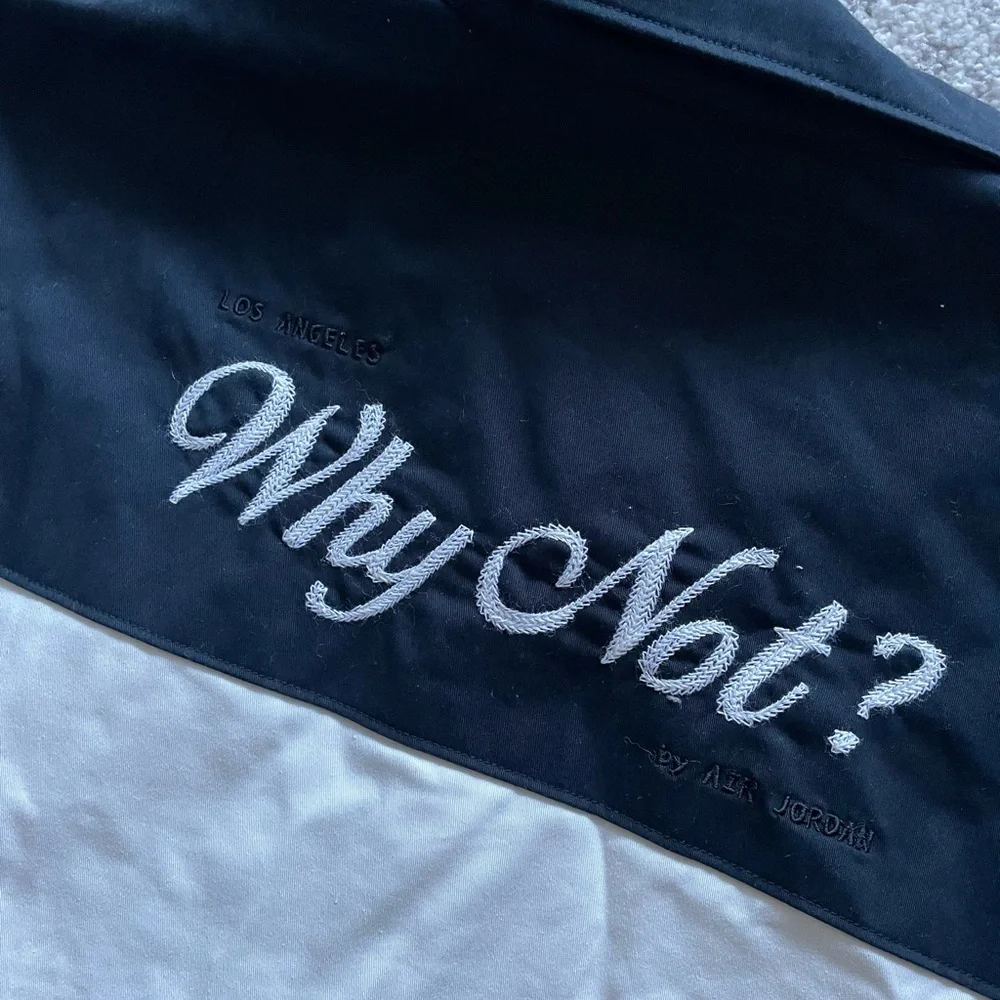 nike air Jordan russell westbrook why not bowling Button-Up Shirt size XL used - Picture 6 of 7